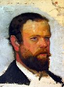 Michael Ancher An unfinished portrait of Adrian Stokes Germany oil painting artist